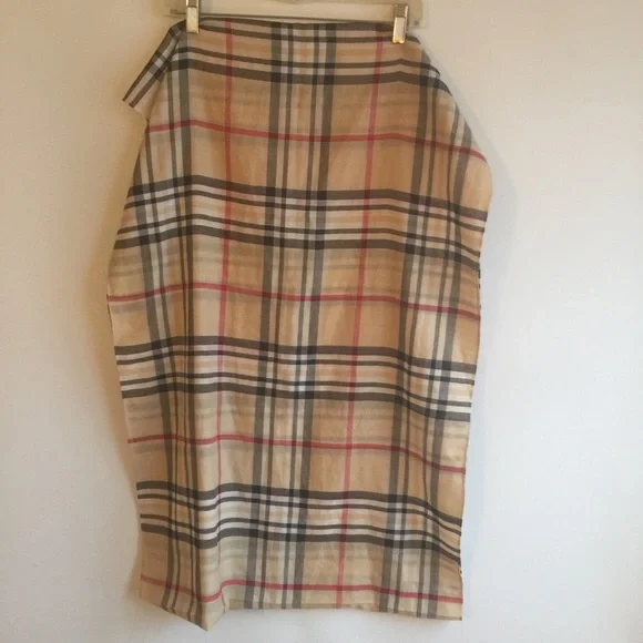 V.FRAAS PLAID POLYESTER INFINITY SCARF O/S - Picture 3 of 5